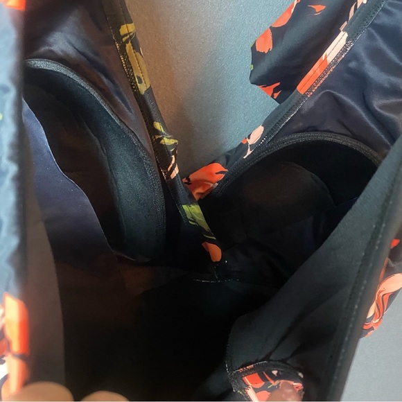 NEW Trimshaper Floral Print PLUS Size 24W Swimsuit Modest - Picture 6 of 8